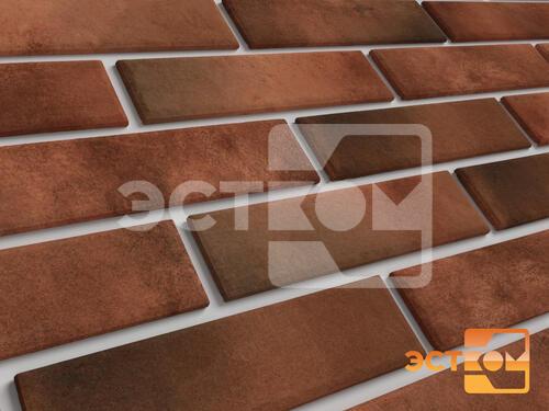 Фото — Фасадная и интерьерная клинкерная плитка Element Klinker Retro Brick Chili